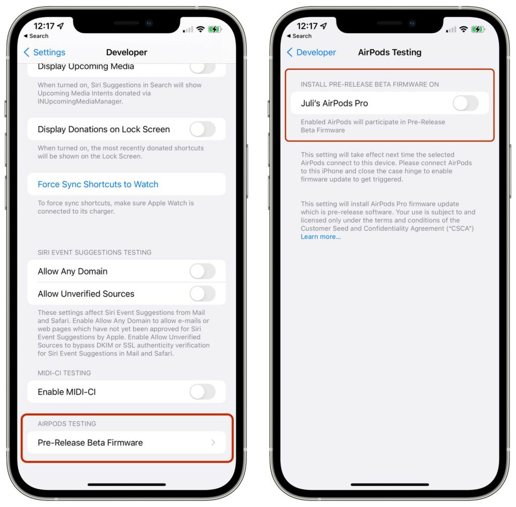 How to Install Apple's Beta Firmware on AirPods Pro