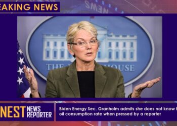 Biden Energy Sec. Granholm admits she does not know the U.S. oil consumption rate when pressed by a reporter
