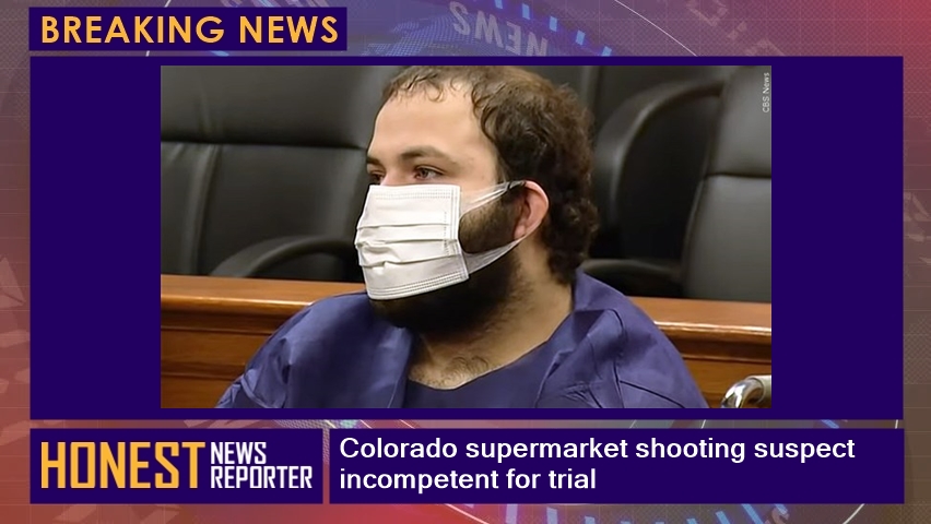 Colorado supermarket shooting suspect incompetent for trial