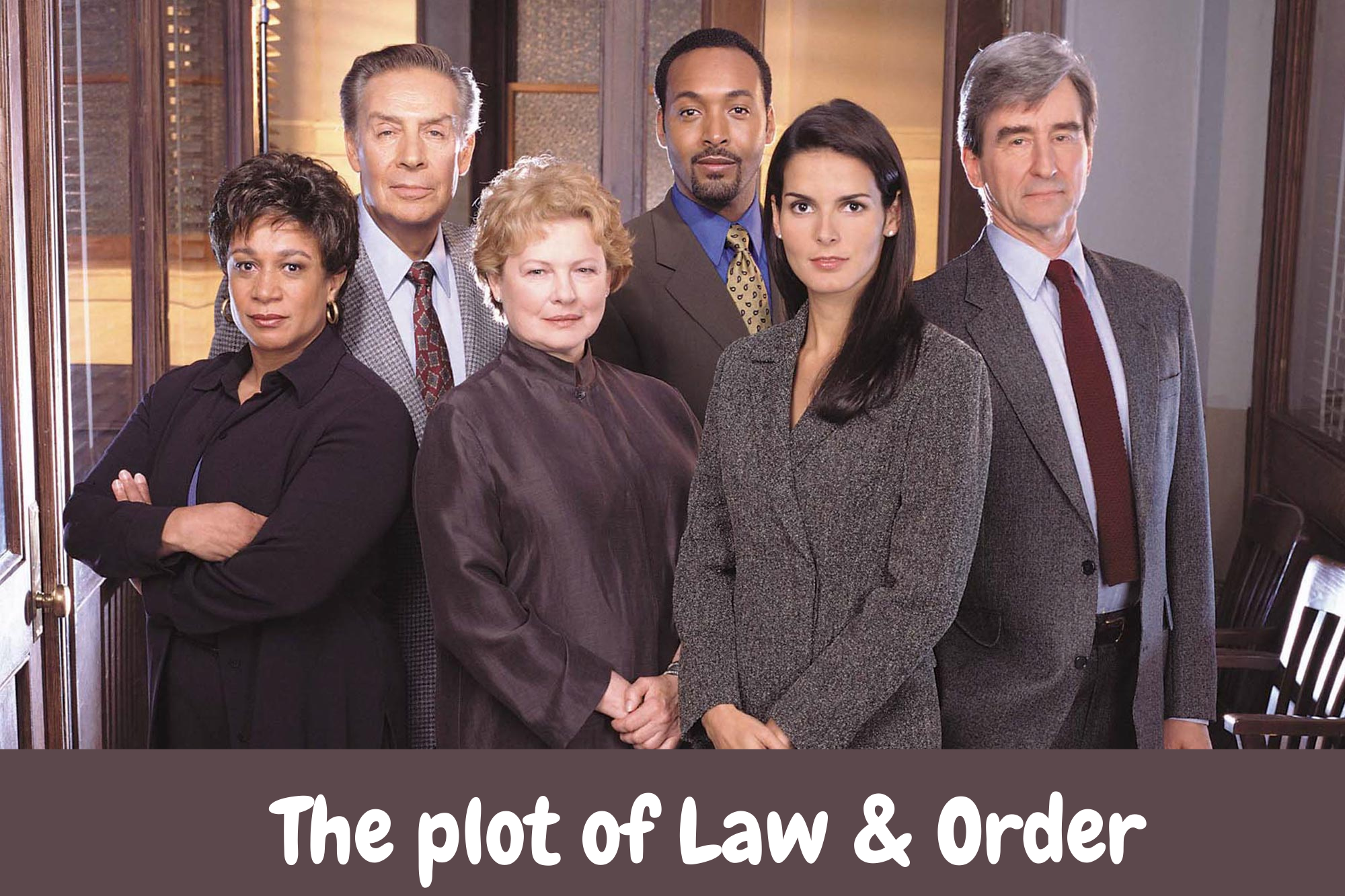 The plot of Law & Order