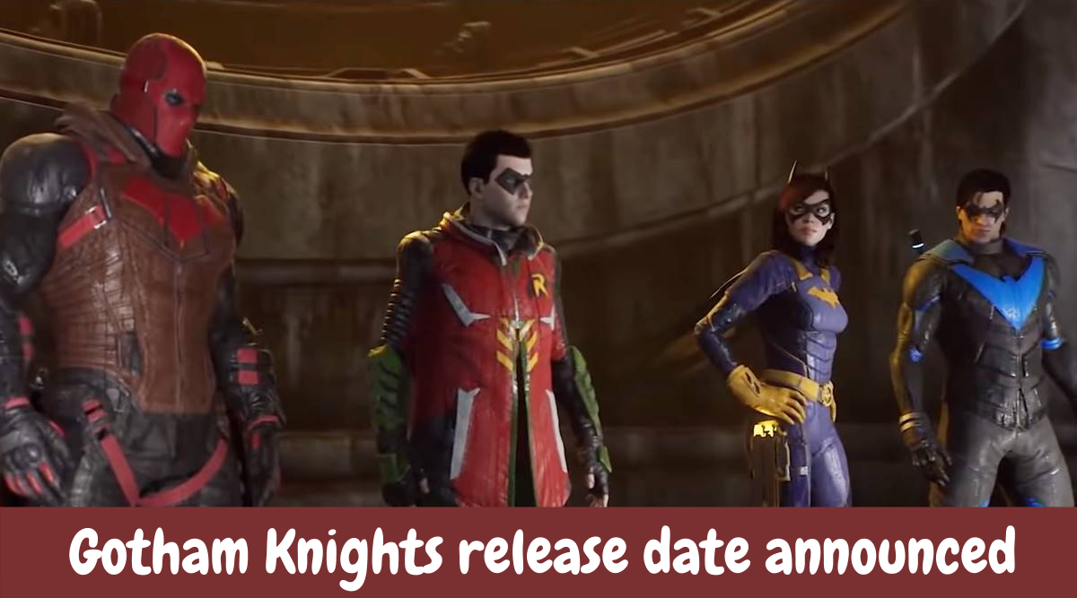 Gotham Knights release date announced